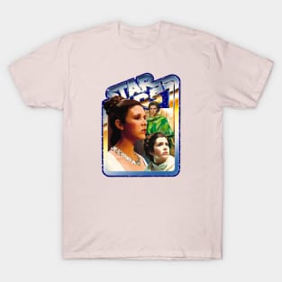 The Princess (blue starfield, chrome border) T-Shirt